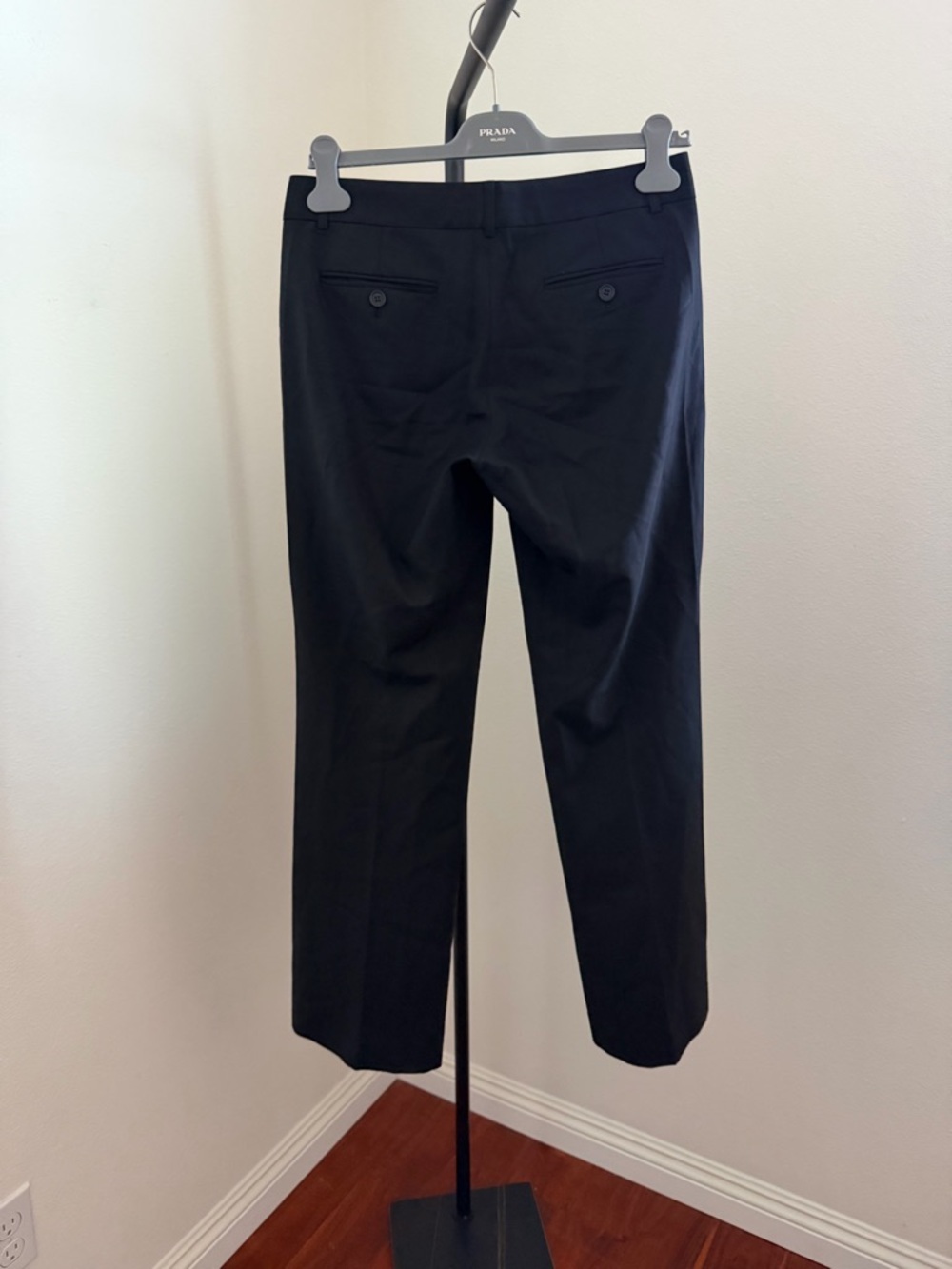 Theory Black Women's emery sailor black pants - Picture 7 of 10